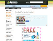 Tablet Screenshot of gofreebies.com